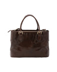 Borsa a tracolla da donna 100% pelle 5566-Tmoro I Fratelli