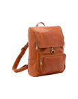 Borsa a spalla da donna Vera pelle 5567-Cognac I Fratelli