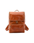 Borsa a spalla da donna Vera pelle 5567-Cognac I Fratelli
