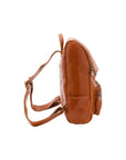 Borsa a spalla da donna Vera pelle 5567-Cognac I Fratelli