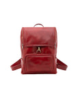 Borsa a spalla da donna Vera pelle 5567-Rosso I Fratelli