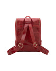 Borsa a spalla da donna Vera pelle 5567-Rosso I Fratelli