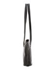 Borsa a spalla da donna 100% pelle 5571-Nero I Fratelli