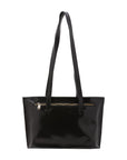 Borsa a spalla da donna 100% pelle 5571-Nero I Fratelli