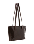 Borsa a spalla da donna 100% pelle 5571-Tmoro I Fratelli
