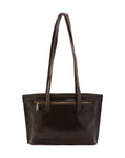 Borsa a spalla da donna 100% pelle 5571-Tmoro I Fratelli