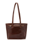 Borsa a spalla da donna 100% pelle 5572-Marrone I Fratelli