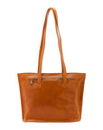 Borsa a spalla da donna 100% pelle 5572-Senape I Fratelli