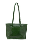 Borsa a spalla da donna 100% pelle 5572-Verde I Fratelli