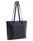 Borsa a spalla da donna 100% pelle 5573-Blu I Fratelli