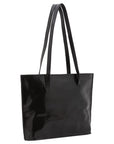 Borsa a spalla da donna 100% pelle 5573-Nero I Fratelli