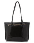 Borsa a spalla da donna 100% pelle 5573-Nero I Fratelli