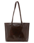 Borsa a spalla da donna 100% pelle 5573-Tmoro I Fratelli