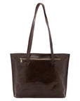 Borsa a spalla da donna 100% pelle 5573-Tmoro I Fratelli