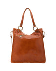 Borsa a spalla da donna Vera pelle 5574-Cognac I Fratelli