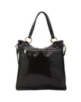 Borsa a spalla da donna Vera pelle 5574-Nero I Fratelli