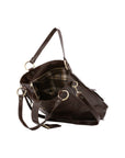 Borsa a spalla da donna Vera pelle 5574-Tmoro I Fratelli