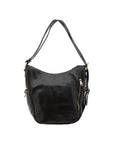 Borsa a spalla da donna Vera pelle 5577-Nero I Fratelli