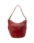 Borsa a spalla da donna Vera pelle 5577-Rosso I Fratelli