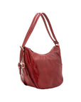 Borsa a spalla da donna Vera pelle 5577-Rosso I Fratelli