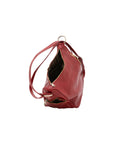Borsa a spalla da donna Vera pelle 5577-Rosso I Fratelli