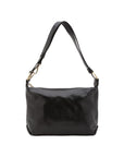 Borsa a spalla da donna 100% pelle 5578-Nero I Fratelli