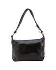 Borsa a spalla da donna 100% pelle 5578-Nero I Fratelli