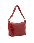 Borsa a spalla da donna 100% pelle 5578-Rosso I Fratelli