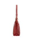 Borsa a spalla da donna 100% pelle 5578-Rosso I Fratelli