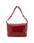 Borsa a spalla da donna 100% pelle 5578-Rosso I Fratelli