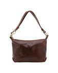 Borsa a spalla da donna 100% pelle 5578-Tmoro I Fratelli