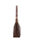 Borsa a spalla da donna 100% pelle 5578-Tmoro I Fratelli