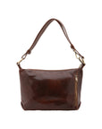 Borsa a spalla da donna 100% pelle 5578-Tmoro I Fratelli