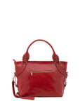Borsa a mano da donna 100% pelle 5579-Rosso I Fratelli