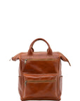 Borsa a tracolla uomo in vera pelle Made in Italy 5581-Cognac I Fratelli