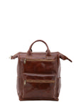 Borsa a tracolla uomo in vera pelle Made in Italy 5581-Marrone I Fratelli