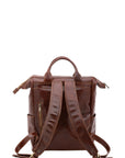 Borsa a tracolla uomo in vera pelle Made in Italy 5581-Marrone I Fratelli