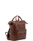 Borsa a tracolla uomo in vera pelle Made in Italy 5581-Marrone I Fratelli