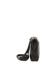 Borsa a tracolla uomo in vera pelle 100% pelle 5582-Nero I Fratelli