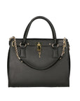 Dorotea Borsa a mano da donna 100% pelle 80040-D28 NERO BLACK Chiara Ferretti