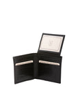 Portafoglio uomo in vera pelle 100% cotone 5584-Nero I Fratelli