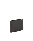 Portafoglio uomo in vera pelle 100% cotone 5586-Nero I Fratelli
