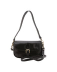 Borsa a tracolla da donna Vera pelle 5587-Nero I Fratelli