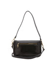 Borsa a tracolla da donna Vera pelle 5587-Nero I Fratelli