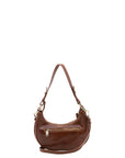 Borsa a spalla da donna Vera pelle 5589-Marrone I Fratelli