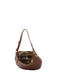 Borsa a spalla da donna Vera pelle 5589-Marrone I Fratelli