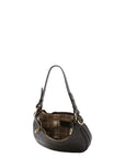 Borsa a spalla da donna Vera pelle 5589-Nero I Fratelli
