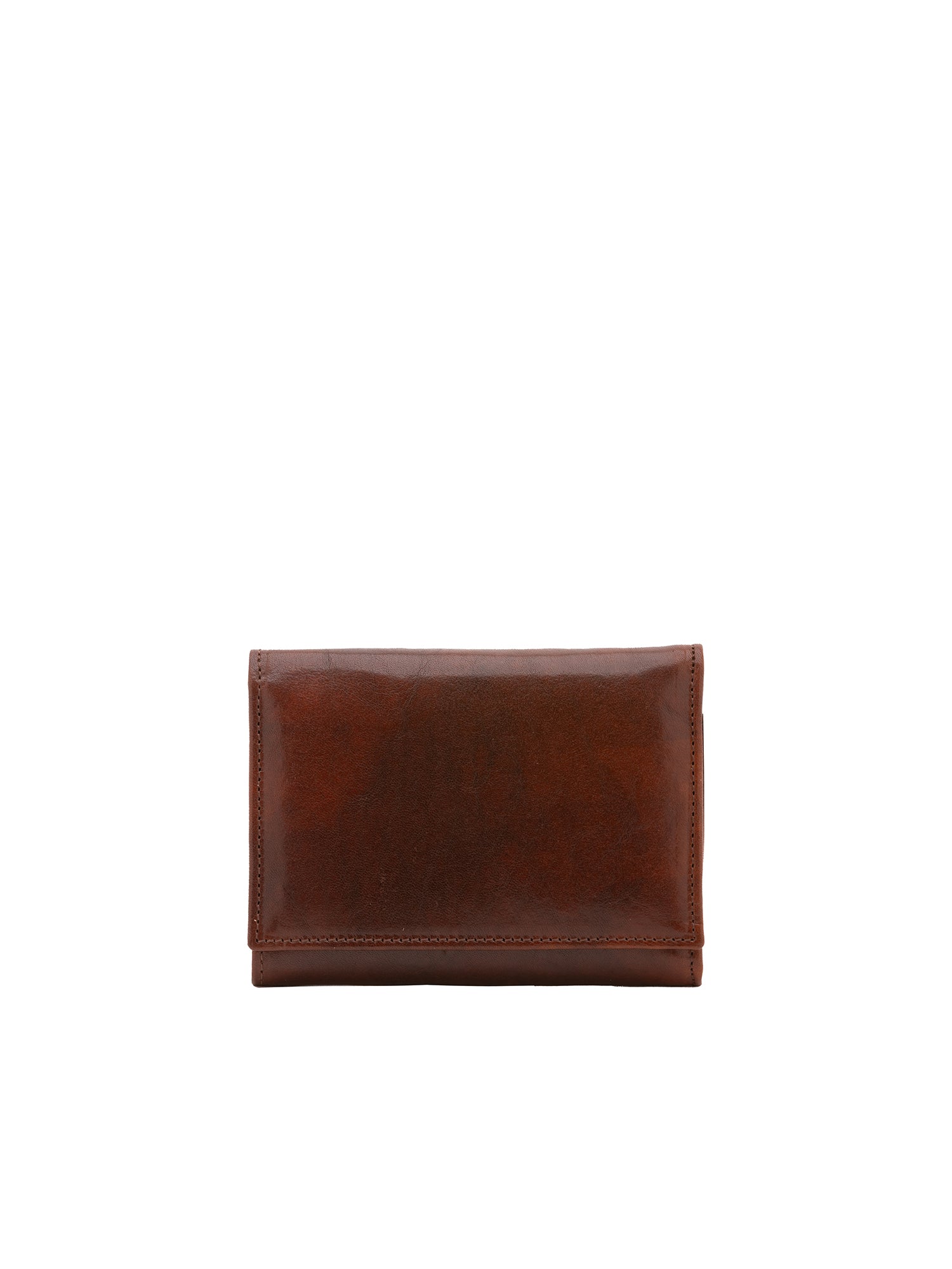 Portafoglio donna in vera pelle Made in Italy 5594-Marrone I Fratelli