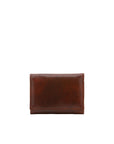 Portafoglio donna in vera pelle Made in Italy 5594-Marrone I Fratelli