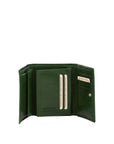 Portafoglio donna in vera pelle Made in Italy 5594-Verde I Fratelli